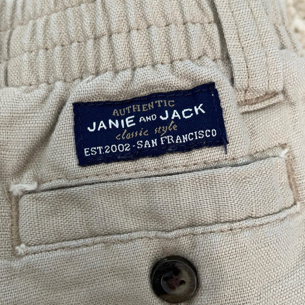 12-18 months Janie and Jack Khaki shorts